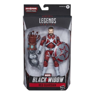 Marvel Legends Black Widow Wave 1 (Crimson Dynamo BAF) Red Guardian