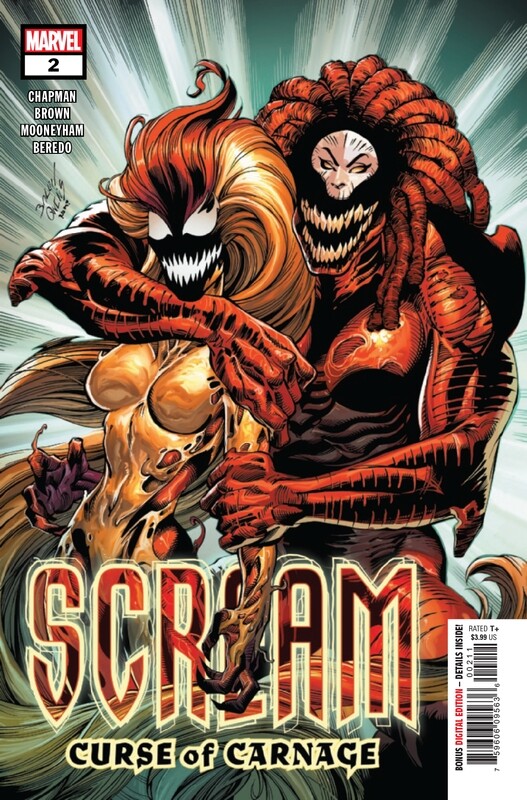 SCREAM CURSE OF CARNAGE #2
MARVEL COMICS
(18th December 2019)