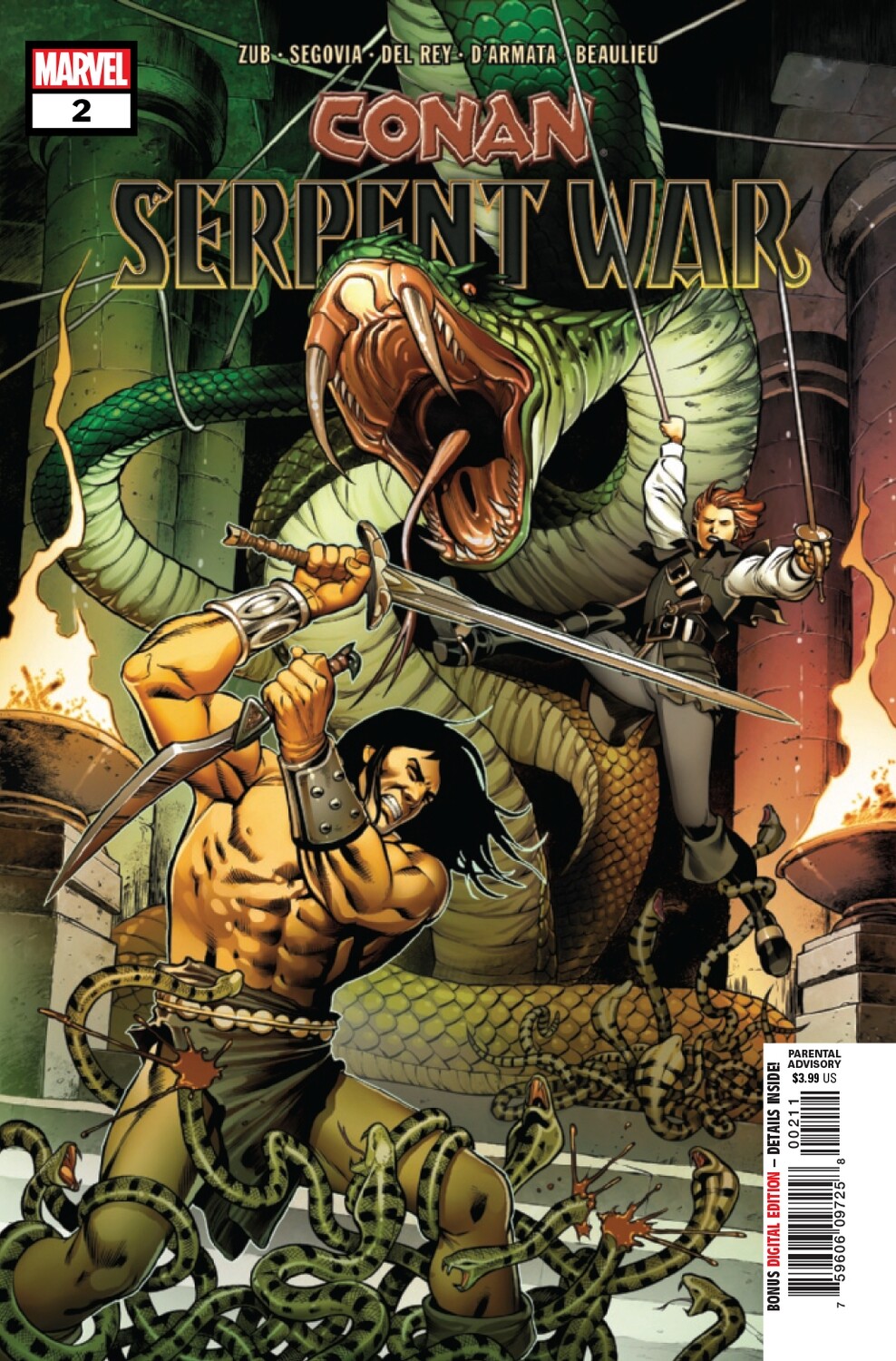 CONAN SERPENT WAR #2 (OF 4)
MARVEL COMICS
(18th December 2019)