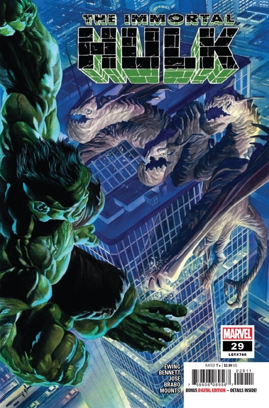 IMMORTAL HULK #29
MARVEL COMICS
(07th January 2020)