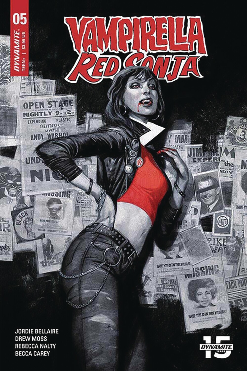 VAMPIRELLA RED SONJA #5 CVR A TEDESCO
DYNAMITE COMICS
(15th January 2020)