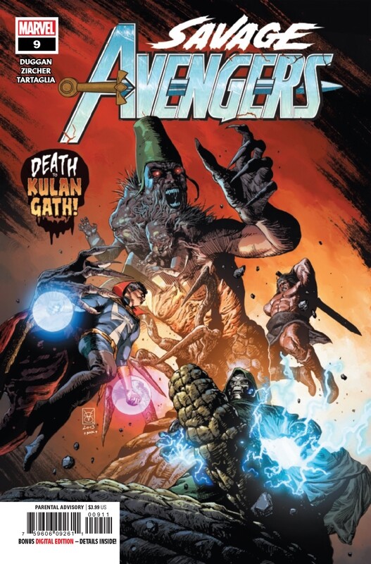 SAVAGE AVENGERS #9
MARVEL COMICS
(15th January 2020)