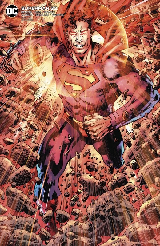 SUPERMAN #20 CARD STOCK BRYAN HITCH VAR ED
DC COMICS
(12th February 2020)