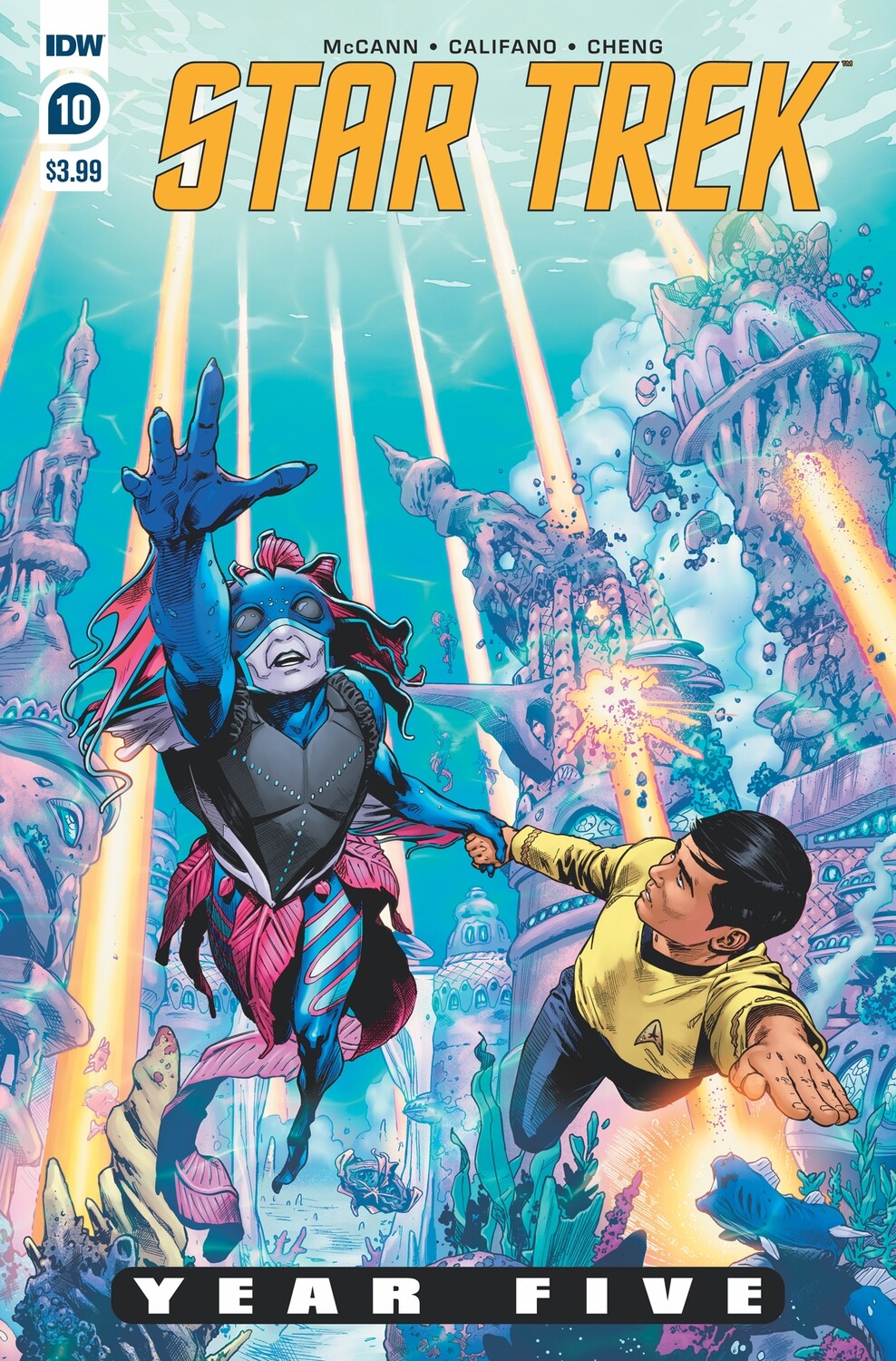 STAR TREK YEAR FIVE #10 CVR A THOMPSON
IDW COMICS
(19th February 2020)
