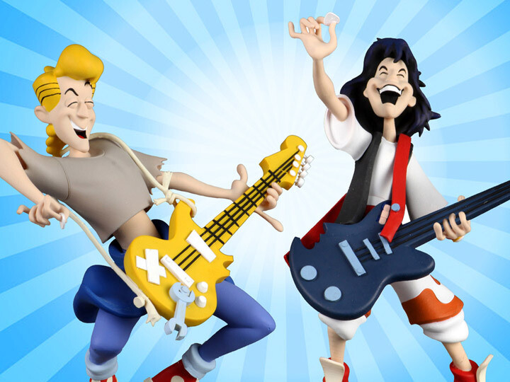 NECA Toony Terrors 6" Scale Action Figure - Bill & Ted's Excellent Adventure 2-Pack