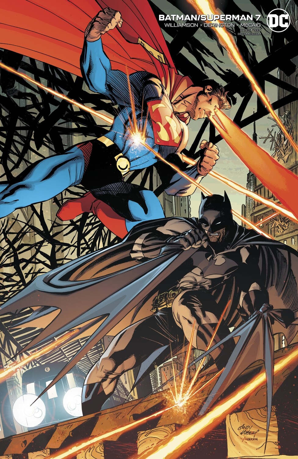 BATMAN SUPERMAN #7 CARD STOCK ANDY KUBERT VAR ED
DC COMICS
(26th February 2020)