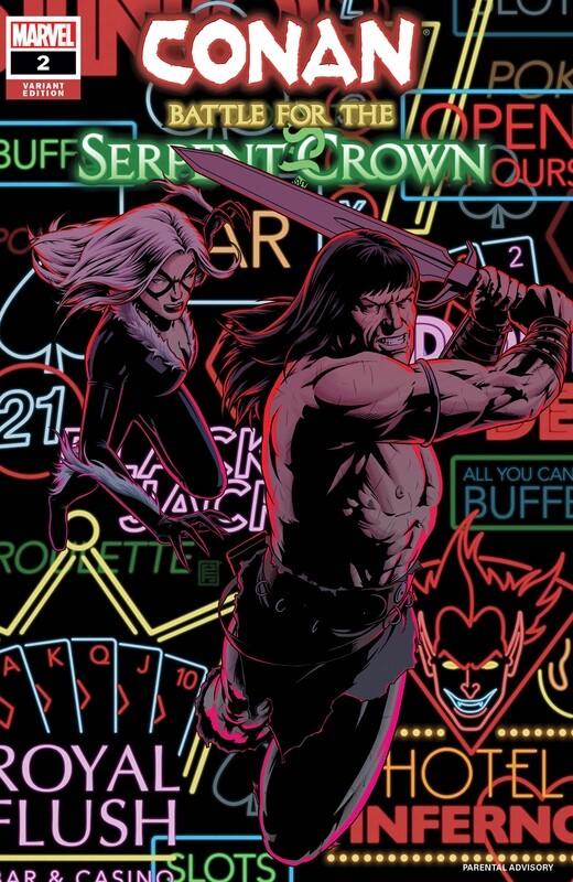CONAN BATTLE FOR SERPENT CROWN #2 (OF 5) CHRISTOPHER VAR
MARVEL COMICS
(04th March 2020)
