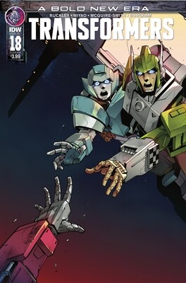 TRANSFORMERS #18 CVR A MIYAO
IDW COMICS
(11th March 2020)