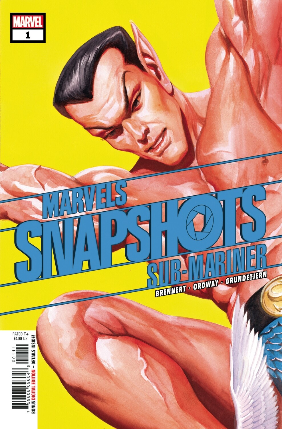 SUB-MARINER MARVELS SNAPSHOT #1
MARVEL COMICS
(11th March 2020)