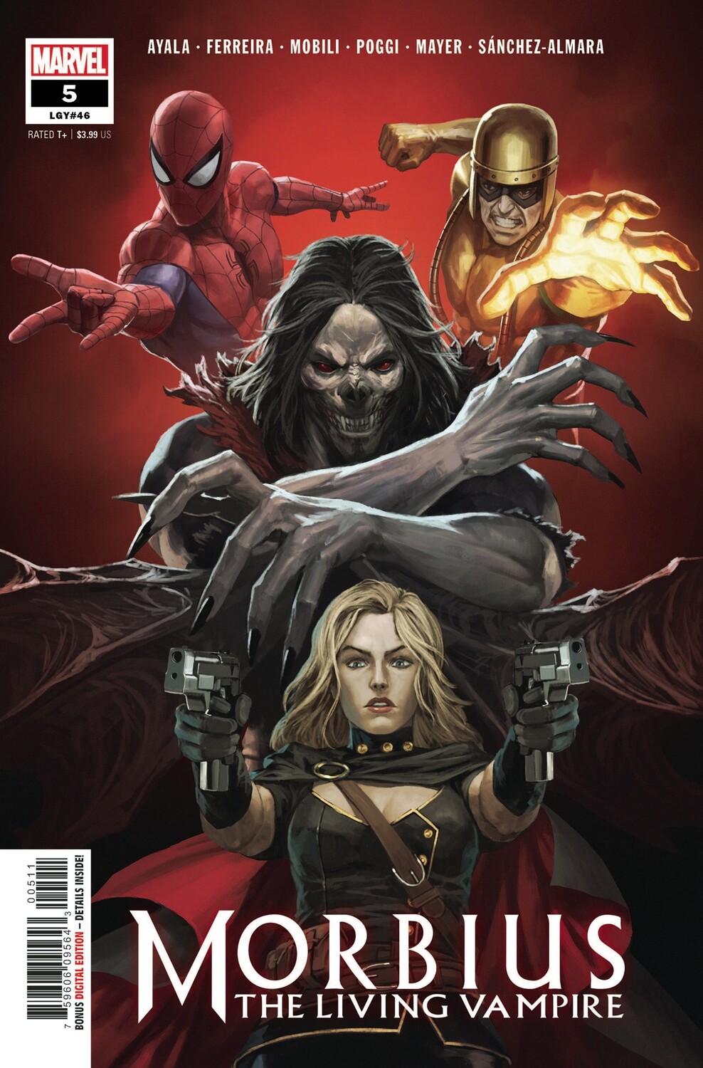 MORBIUS #5
MARVEL COMICS
(18th March 2020)