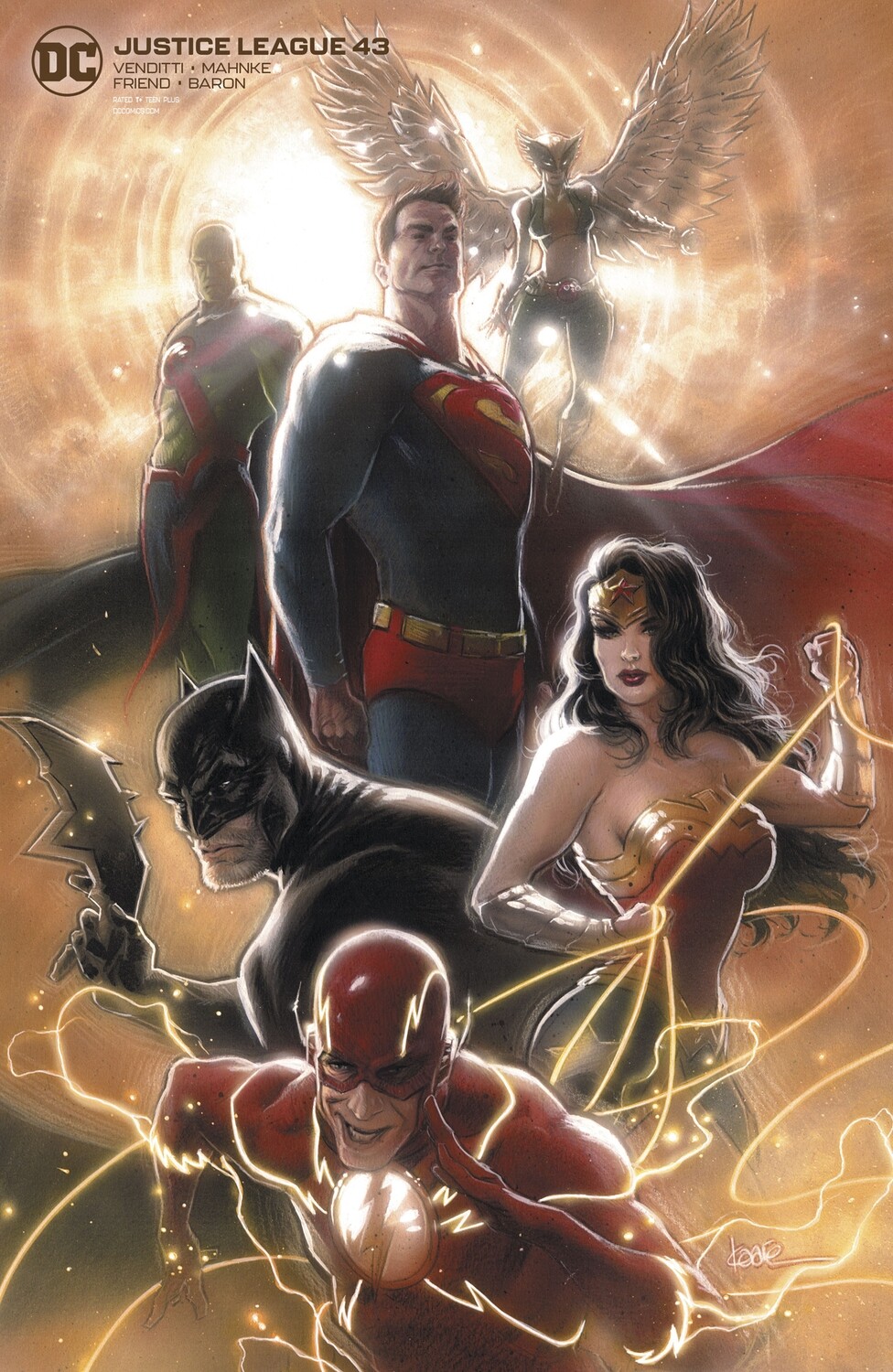 JUSTICE LEAGUE #43 CARD STOCK KAARE ANDREWS VAR ED
DC COMICS
(18th March 2020)