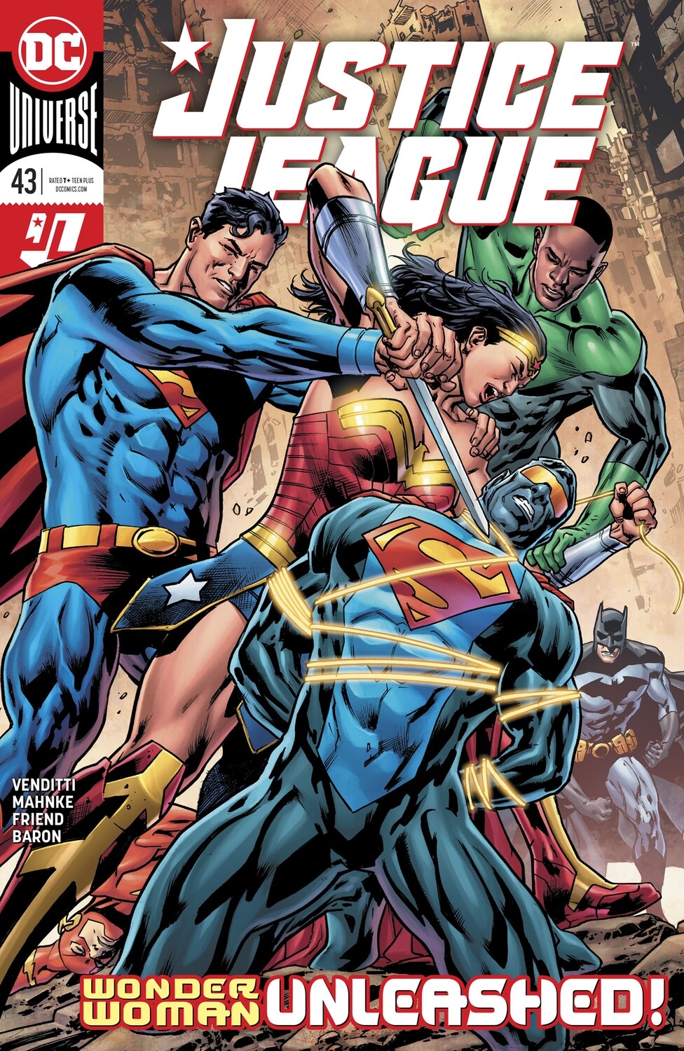 JUSTICE LEAGUE #43 CARD STOCK KAARE ANDREWS VAR ED
DC COMICS
(18th March 2020)
