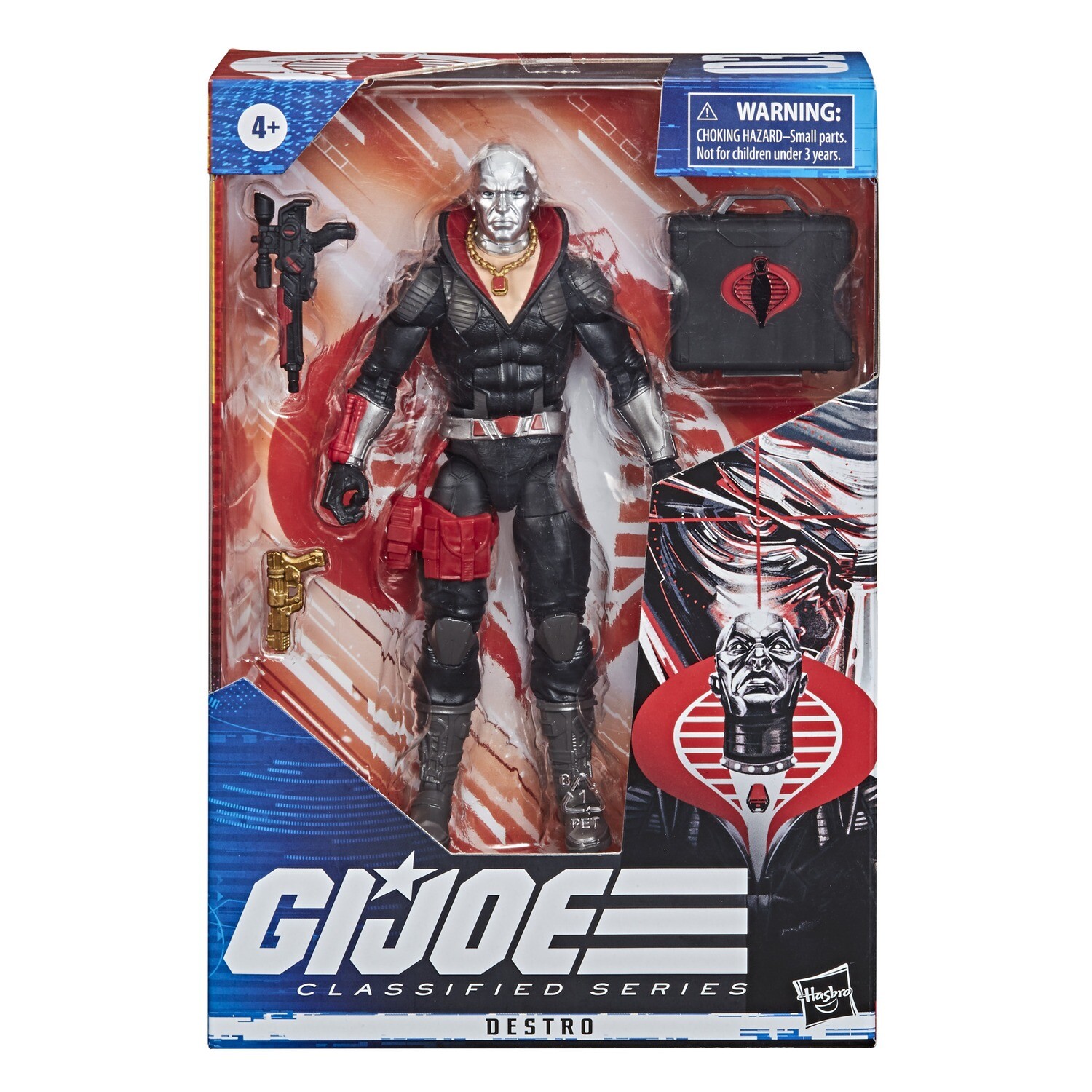 HASBRO GI JOE  CLASSIFIED SERIES 1 DESTRO FIGURE