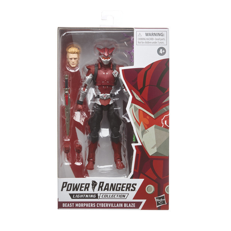 Power Rangers Lightning Collection Wave 4 - Beast Morphers Cybervillain Blaze