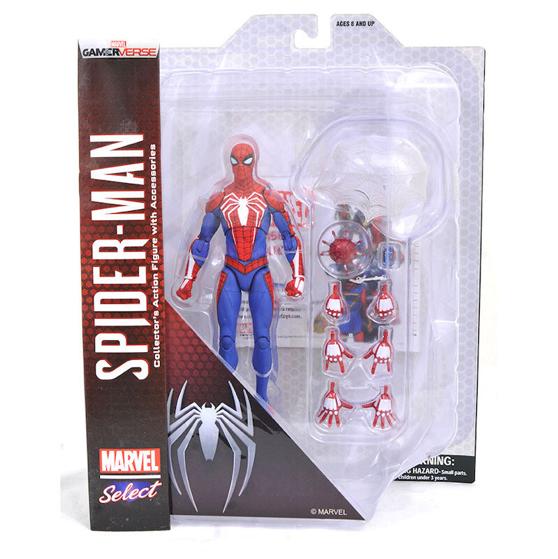 **PRE-ORDER** Marvel Select Spider-Man PS4 Gamerverse Action Figure Reissue