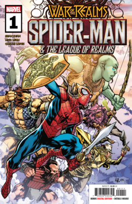 WAR OF THE REALMS SPIDER-MAN & LEAGUE OF REALMS