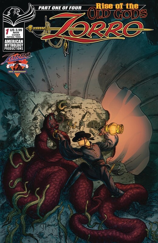 ZORRO RISE OF THE OLD GODS #1 CVR A KALUTA
AMERICAN MYTHOLOGY COMICS
(11th May 2020)