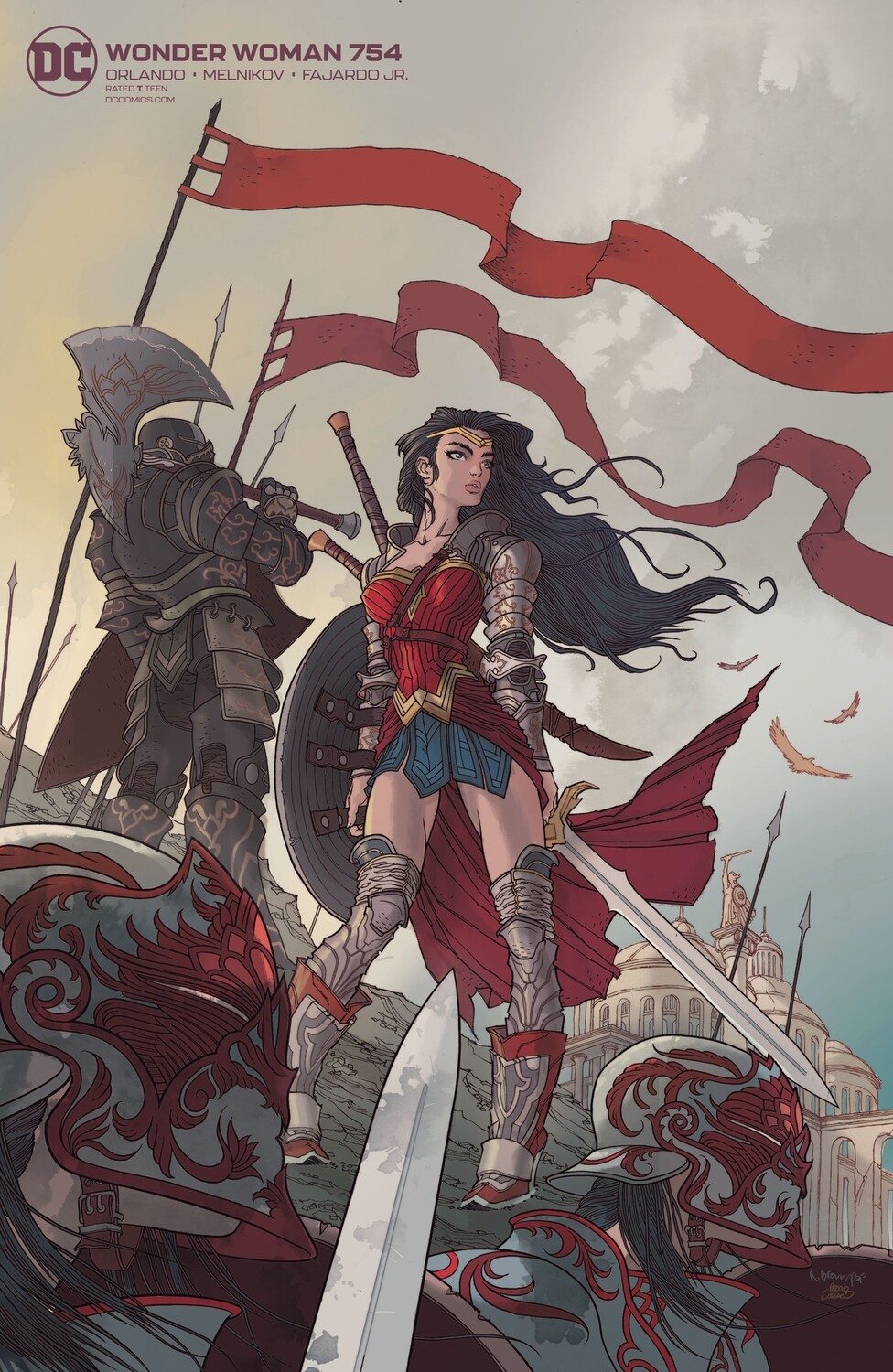 WONDER WOMAN #754 CARD STOCK RAFAEL GRAMPA VAR ED
DC COMICS
(11th May 2020)