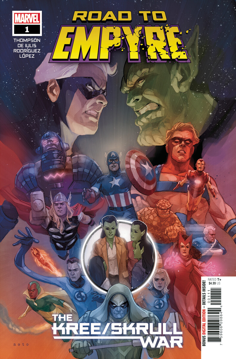 ROAD TO EMPYRE KREE SKRULL WAR #1
MARVEL COMICS
(11th May 2020)