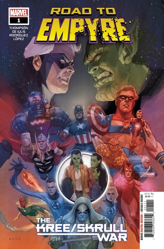 ROAD TO EMPYRE KREE SKRULL WAR #1
MARVEL COMICS
(11th May 2020)