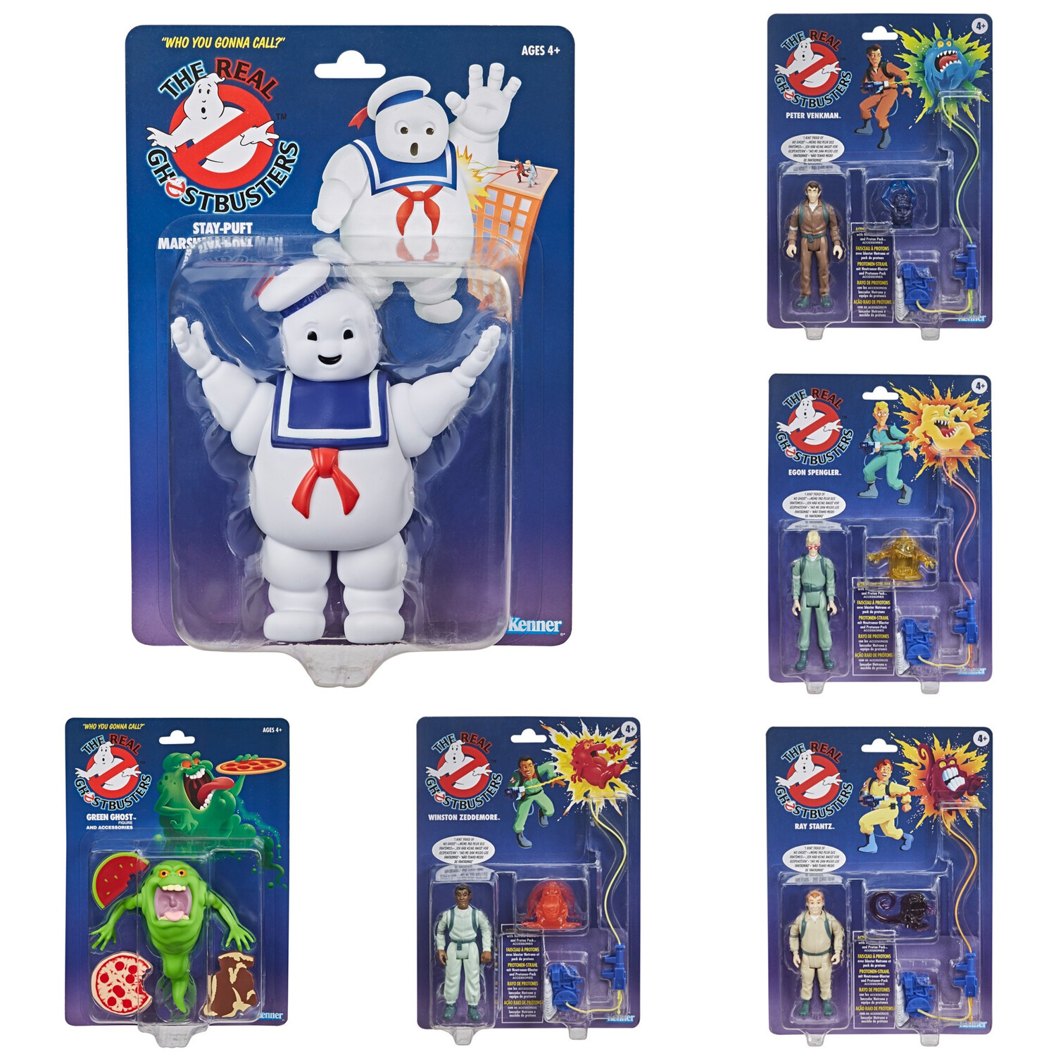 GHOSTBUSTERS KENNER CLASSICS SET OF 6 (EXCLUSIVE)