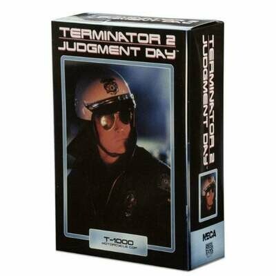 NECA Terminator 2 7" Scale Ultimate Terminator T-1000 (Motorcycle Cop)