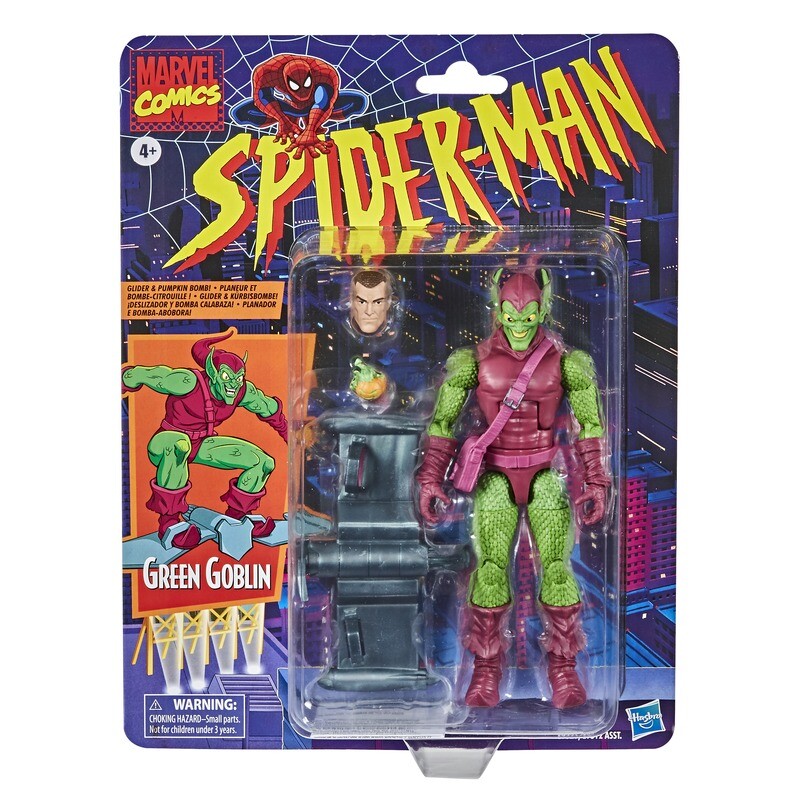 ***PRE ORDER*** Marvel Legends 6" Spider-Man Vintage Wave 1  Green Goblin