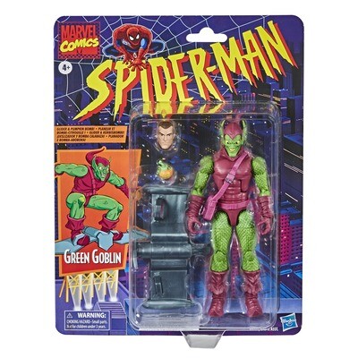 ***PRE ORDER*** Marvel Legends 6" Spider-Man Vintage Wave 1  Green Goblin