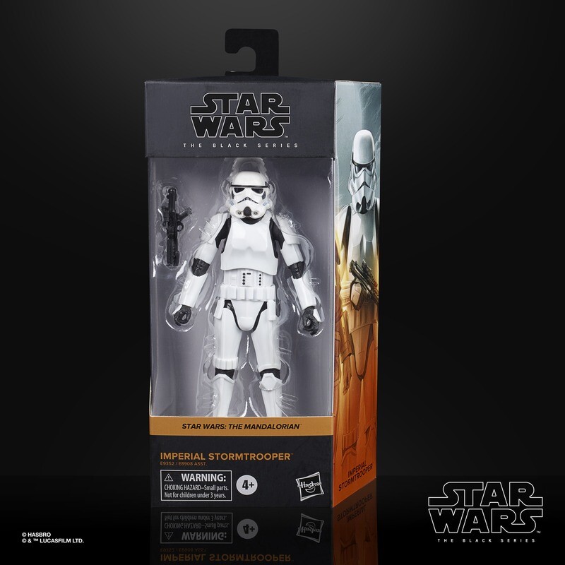 **DAMAGED PACKAGING** Star Wars Black Series 6" Stormtrooper - Mandalorian (Wave 26) (IMPORT)
