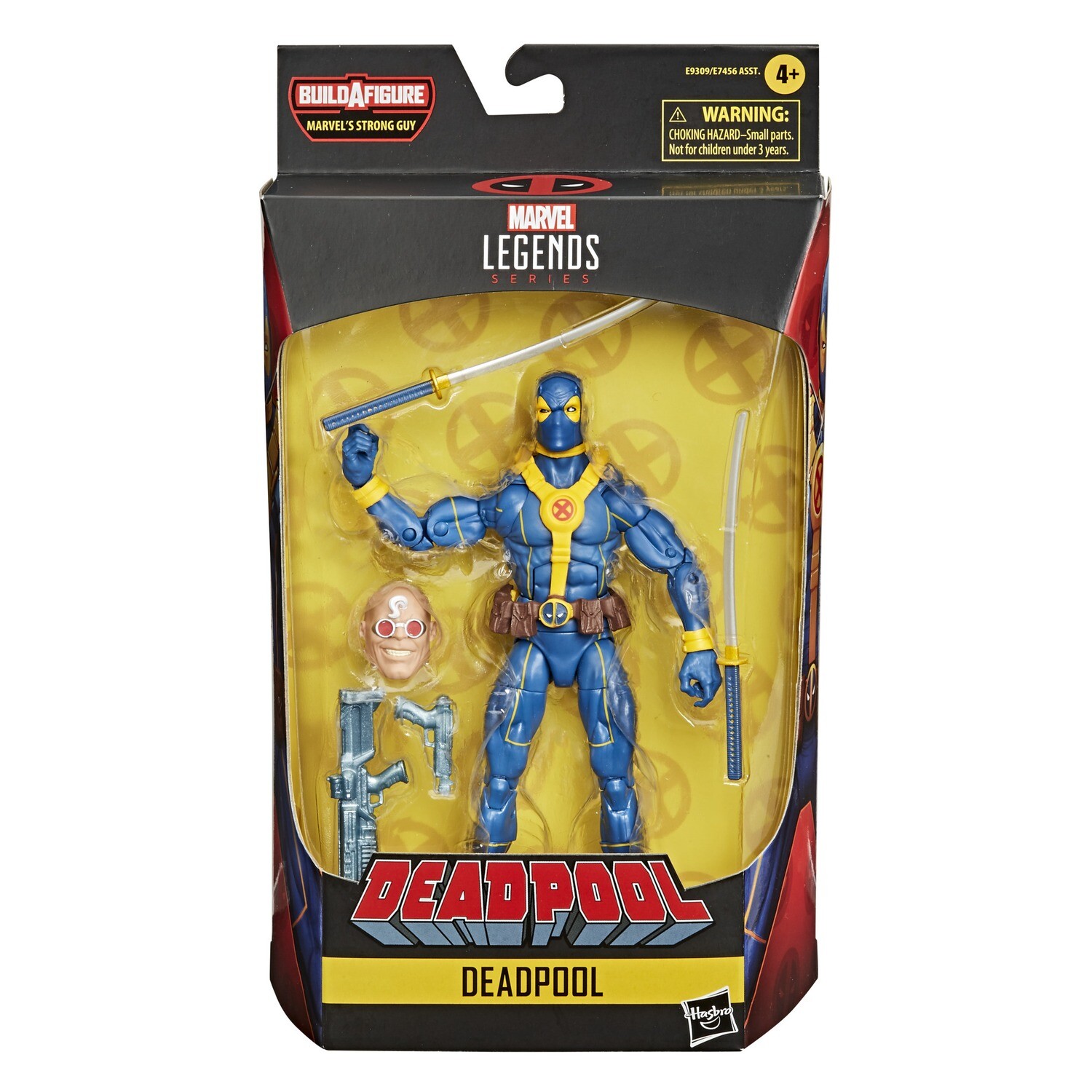 Marvel Legends Deadpool Wave 3 X-Men Deadpool (Strong Guy BAF)