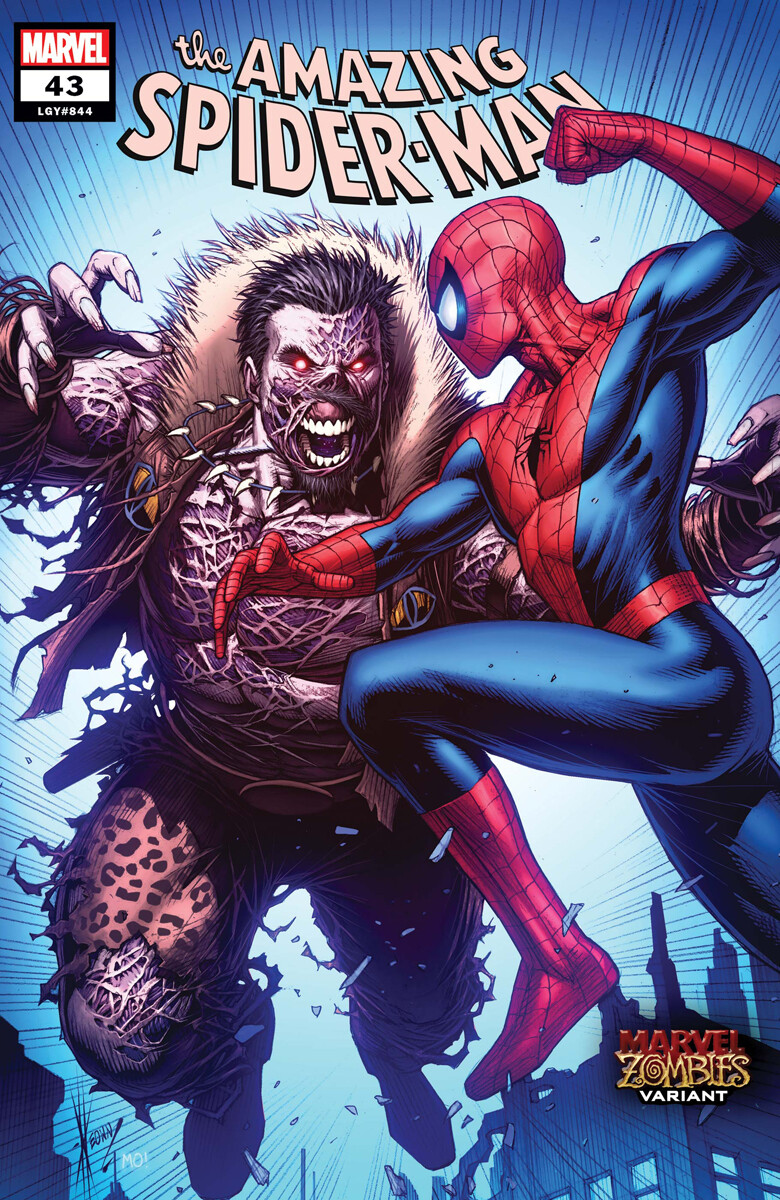 AMAZING SPIDER-MAN #43 KEOWN MARVEL ZOMBIES VAR
MARVEL COMICS
(27th May 2020)