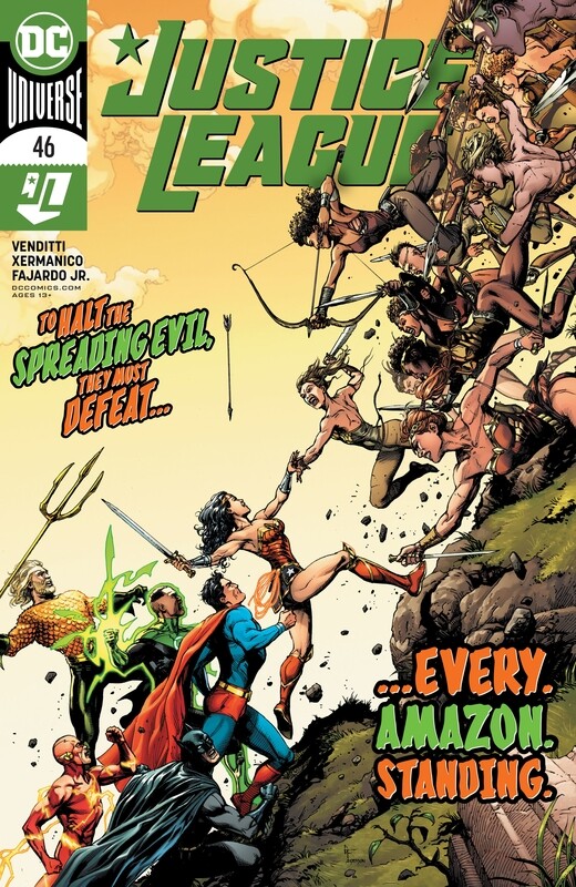 JUSTICE LEAGUE #46
DC COMICS
(10th June 2020) JUSTICE LEAGUE #46
DC COMICS
(10th June 2020)