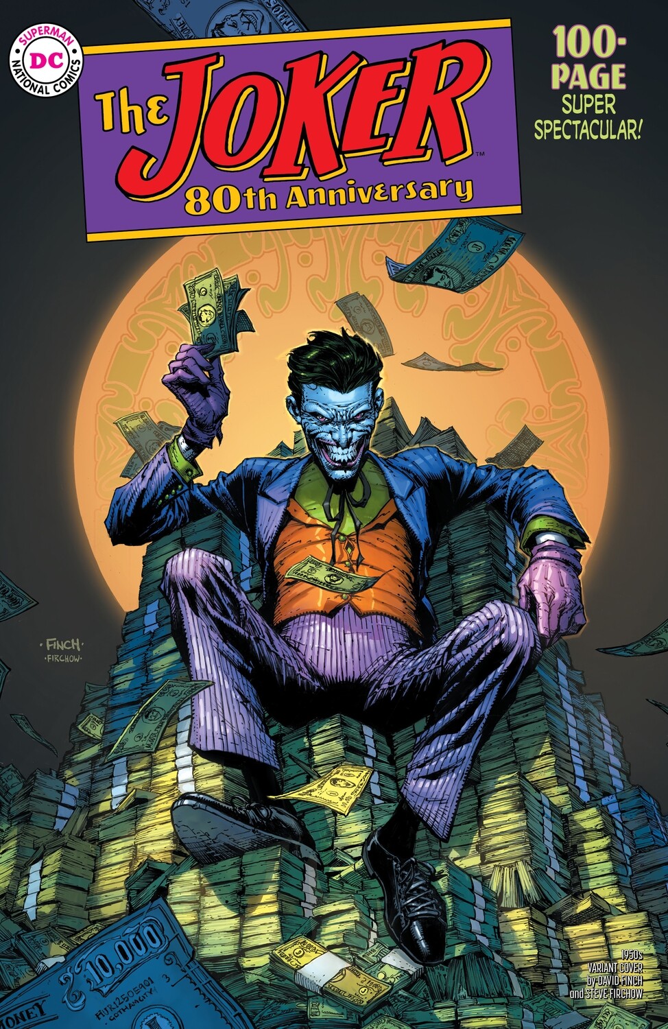 JOKER 80TH ANNIV 100 PAGE SUPER SPECT #1 1950S DAVID FINCH V
DC COMICS
(10th June 2020)