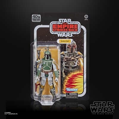 **DAMAGED PACKAGING ONLY** Star Wars Black Series 40th Anniversary Wave 3: Boba Fett (Ep. 5 The Empire Strikes Back)