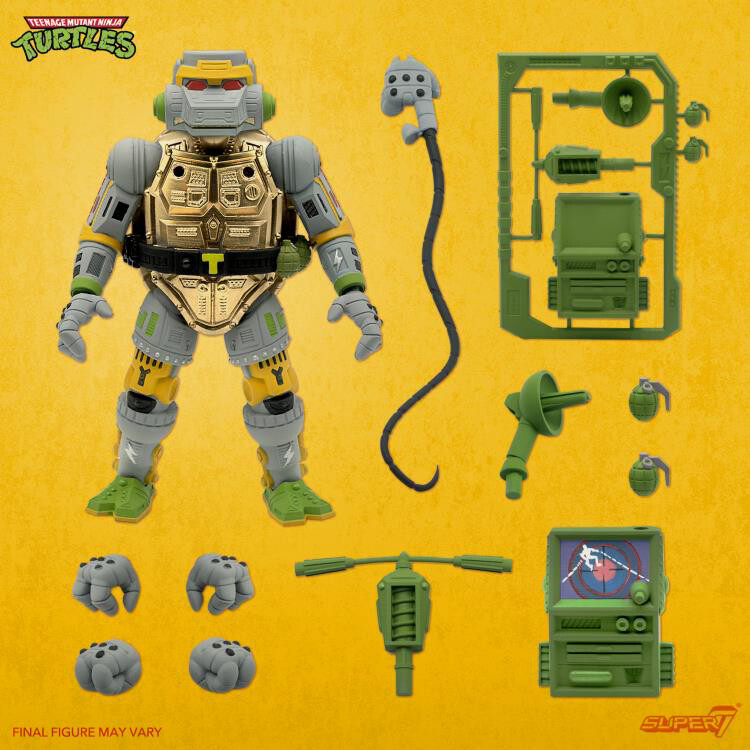 Super7 TMNT Wave 3 Ultimate  METALHEAD Figure (Teenage Mutant Ninja Turtles)