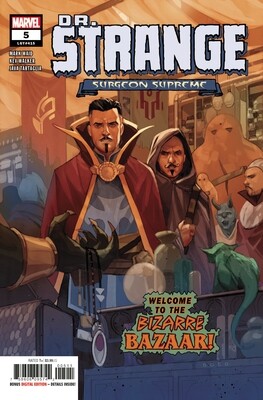 DR STRANGE #5
MARVEL COMICS
(7th July 2020) DR STRANGE #5
MARVEL COMICS
(7th July 2020)
