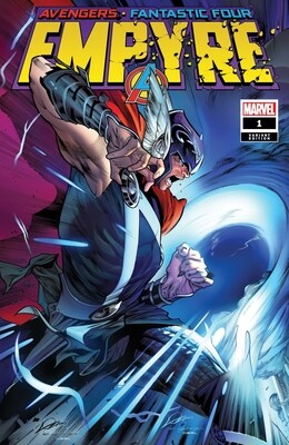 EMPYRE #1 (OF 6) LOZANO AVENGER VAR
MARVEL COMICS
(15th July 2020)
