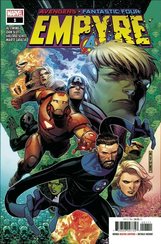 EMPYRE #1 (OF 6)
MARVEL COMICS
(15th July 2020)