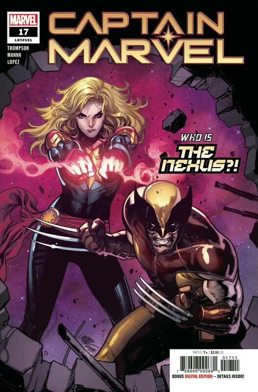 CAPTAIN MARVEL #17
MARVEL COMICS
(15th July 2020)