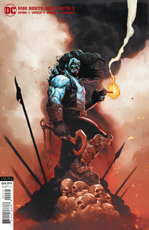 DARK NIGHTS DEATH METAL #2 (OF 6) JEROME OPENA LOBO VAR ED
DC COMICS
(15th July 2020)