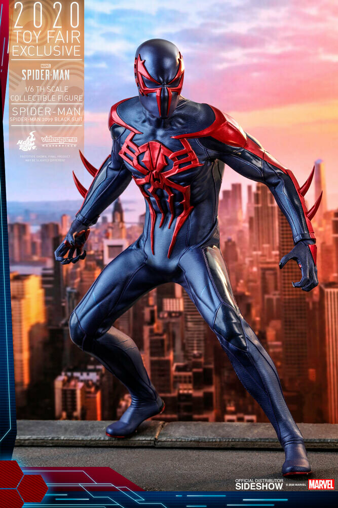 Hot Toys Spider-Man 2099 (Spider-Man Game 2099 Black Suit) - 2020 CON  EXCLUSIVE