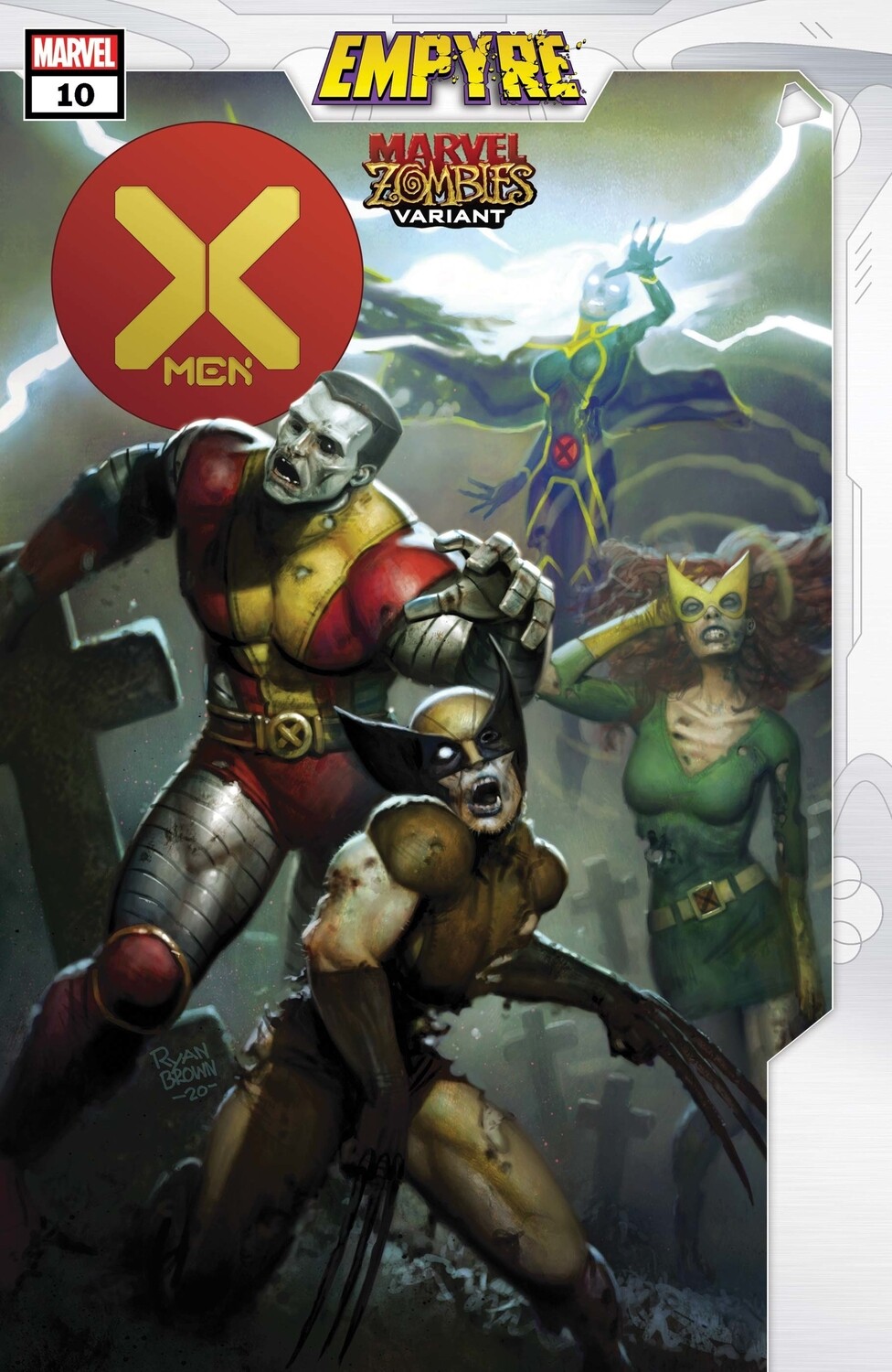 X-MEN #10 BROWN MARVEL ZOMBIES VAR EMP
MARVEL COMICS
(29th July 2020)