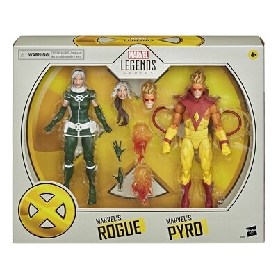 Marvel Legends X-Men 20th Anniversary - Rogue and Pyro 2-Pack