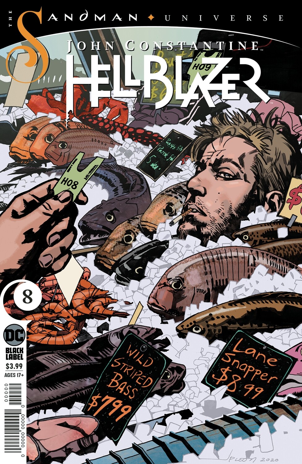 JOHN CONSTANTINE HELLBLAZER #8 (MR)
DC COMICS
(5th August 2020)