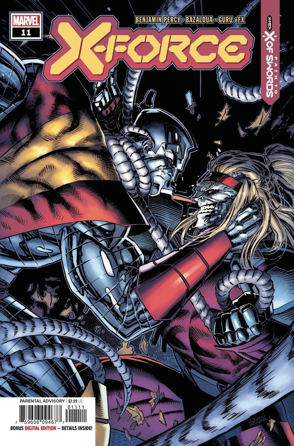 X-FORCE #11
MARVEL COMICS
(12th August 2020)