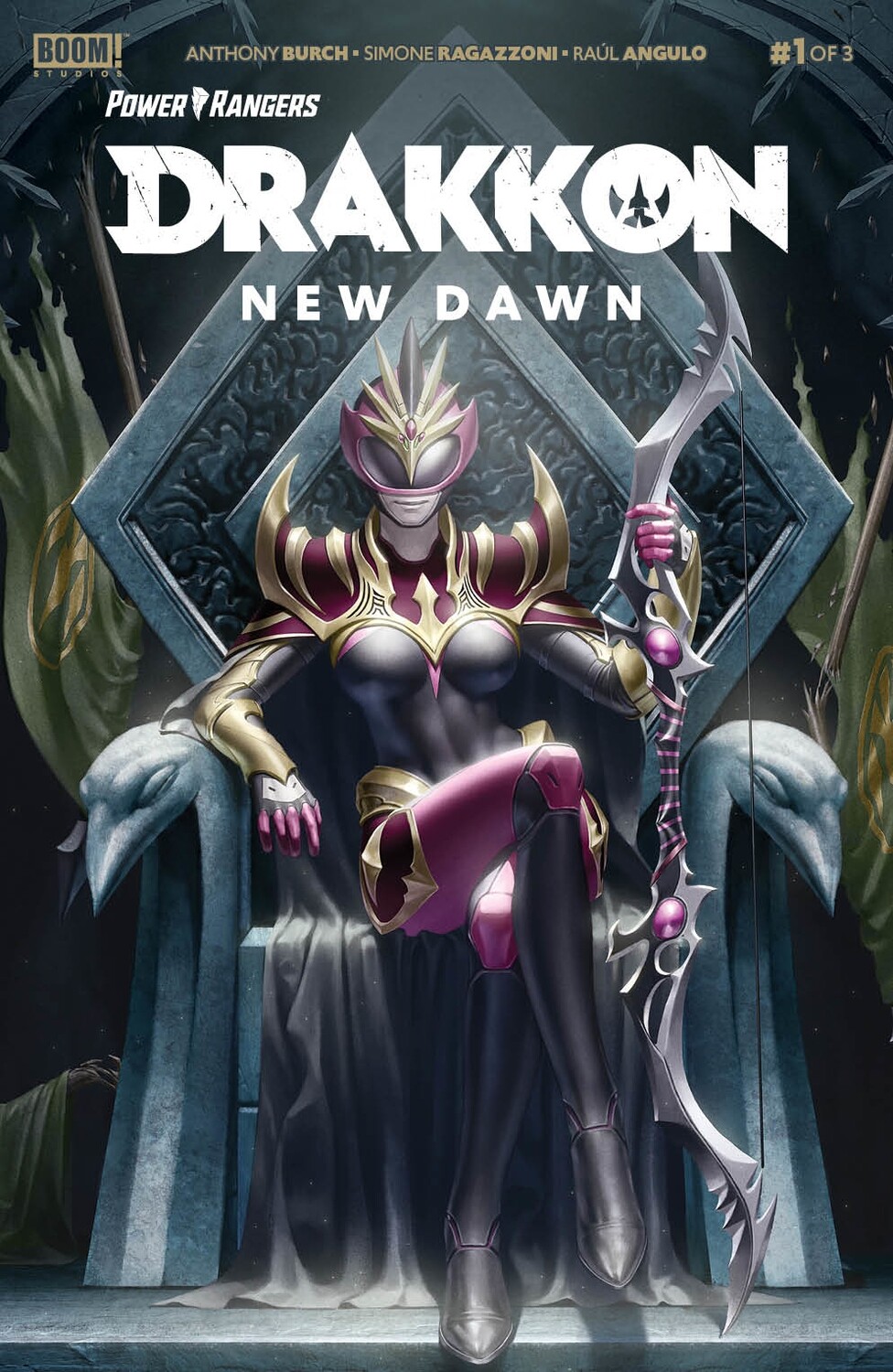 POWER RANGERS DRAKKON NEW DAWN #1 CVR A MAIN SECRET
BOOM! STUDIOS COMICS
(19th August 2020)