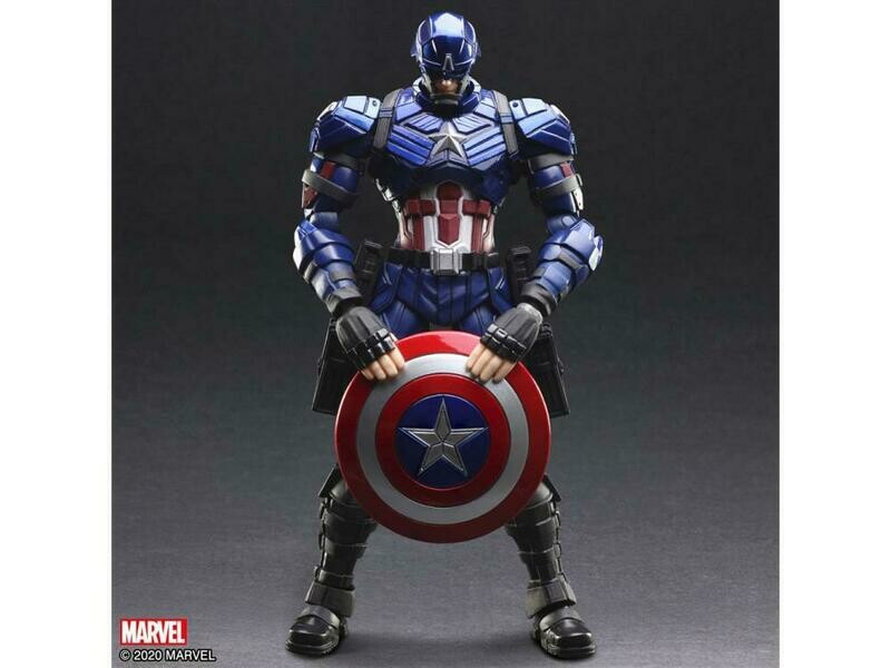 Square Enix Marvel Universe Variant Bring Arts Captain America