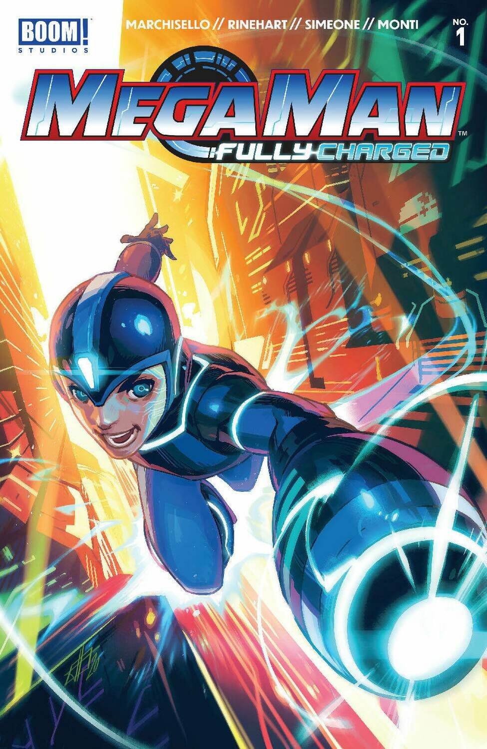 MEGA MAN FULLY CHARGED #1 CVR A MAIN
BOOM! STUDIOS COMICS
(26th August 2020)