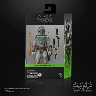 **NOT MINT** Star Wars The Black Series 6" Deluxe Boba Fett (ROTJ)