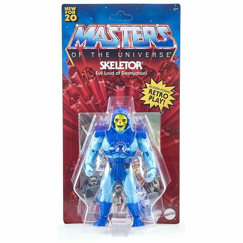 Masters of the Universe Origins Wave 1 Skeletor Action Figure (VARIED US/EU CARD)